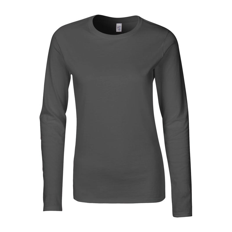 SOFTSTYLE® LADIES' LONG SLEEVE T-SHIRT