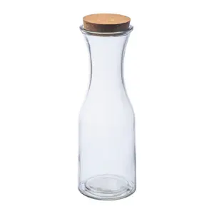 Carafa sticla cu dop, 1 litru